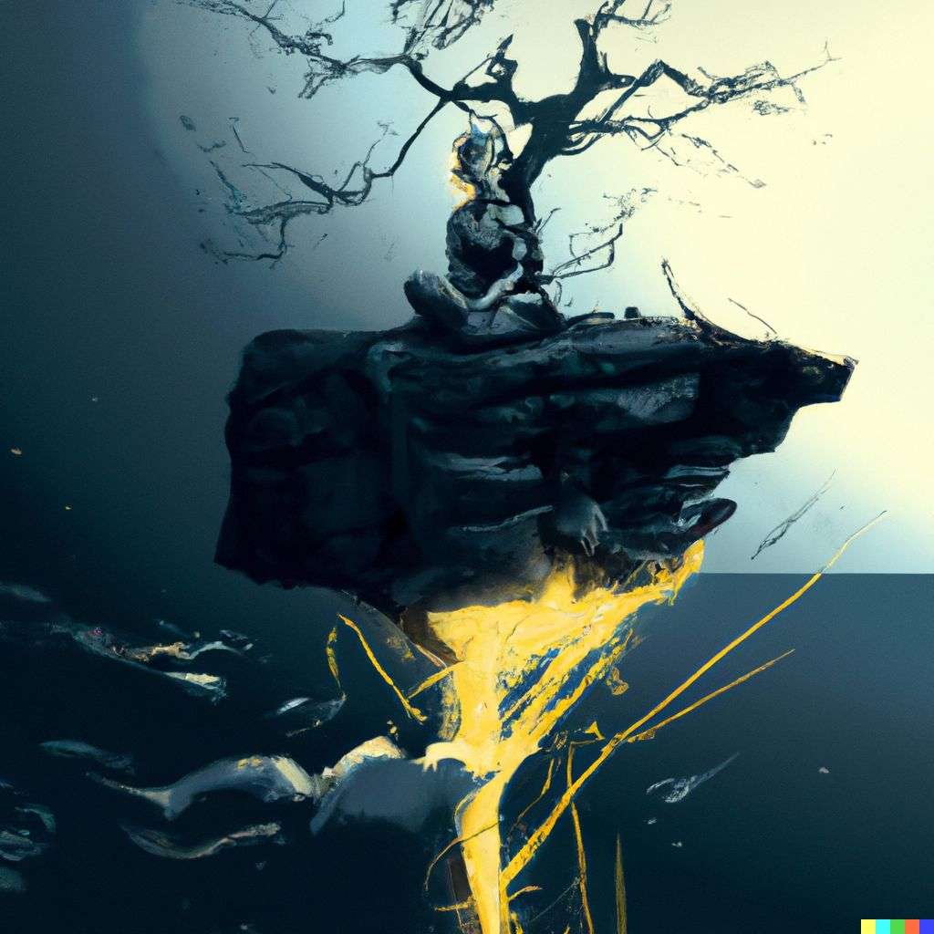 a representation of anxiety, by Stephan Martiniere